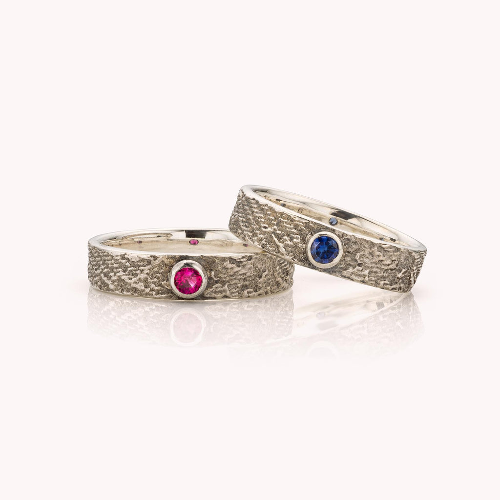 zilveren ring met zwarte spinel of ziricoon (Copy) (Copy)