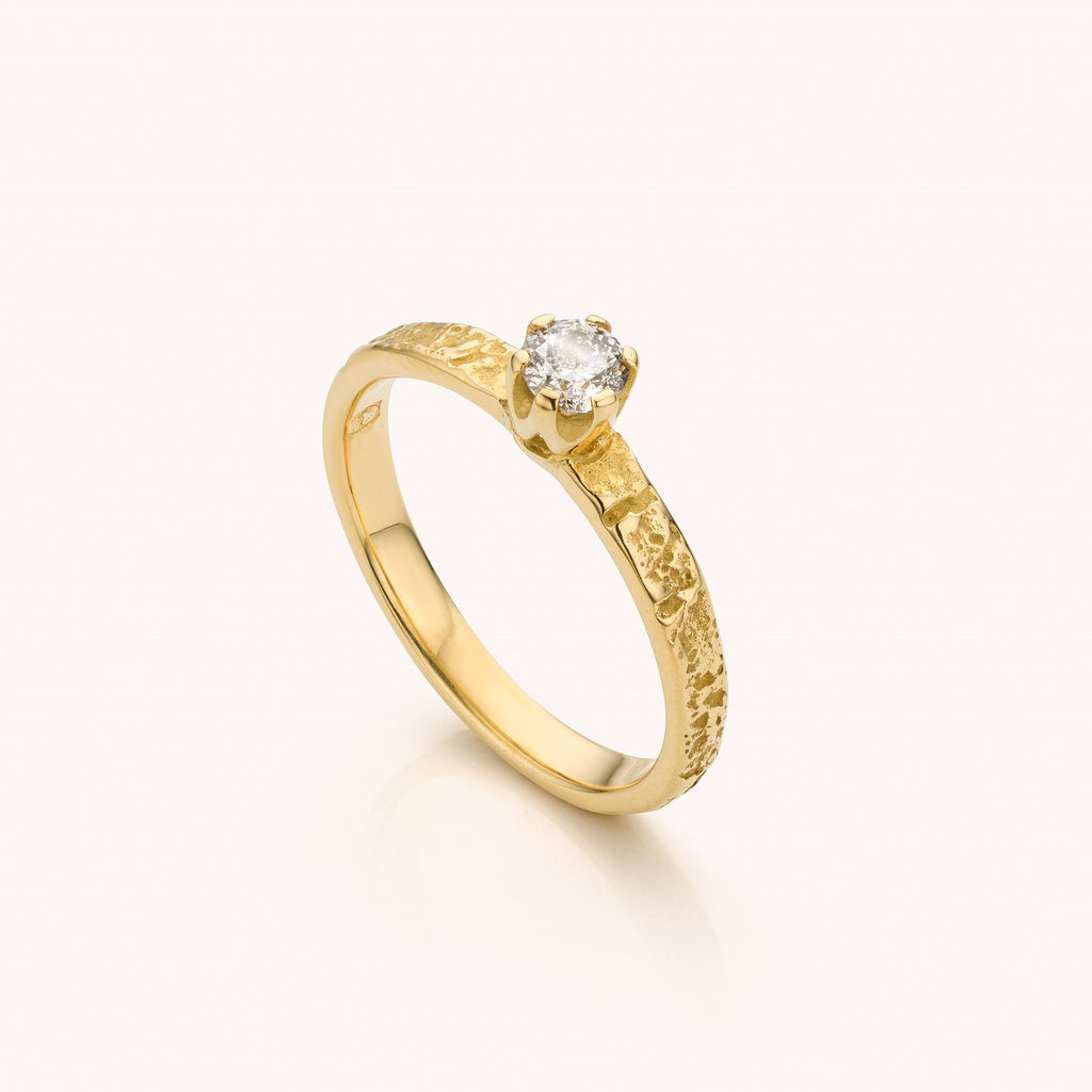 solitair met diamant