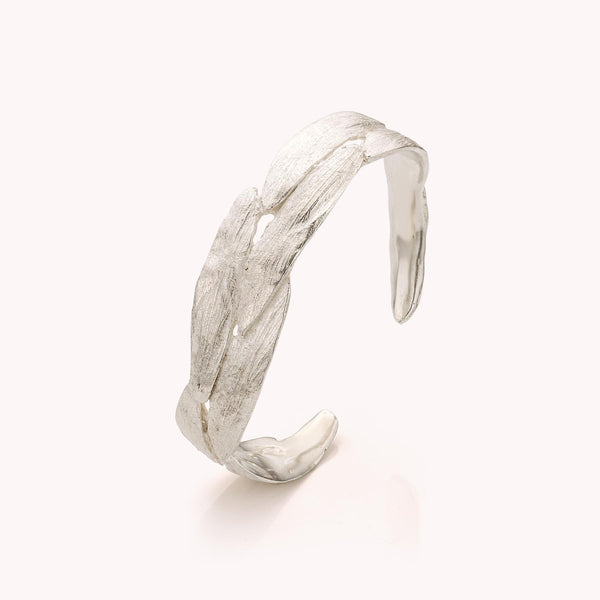 slavenarmband met bladmotief