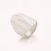 brede zilveren ring