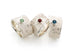 zilveren ring met edelsteen